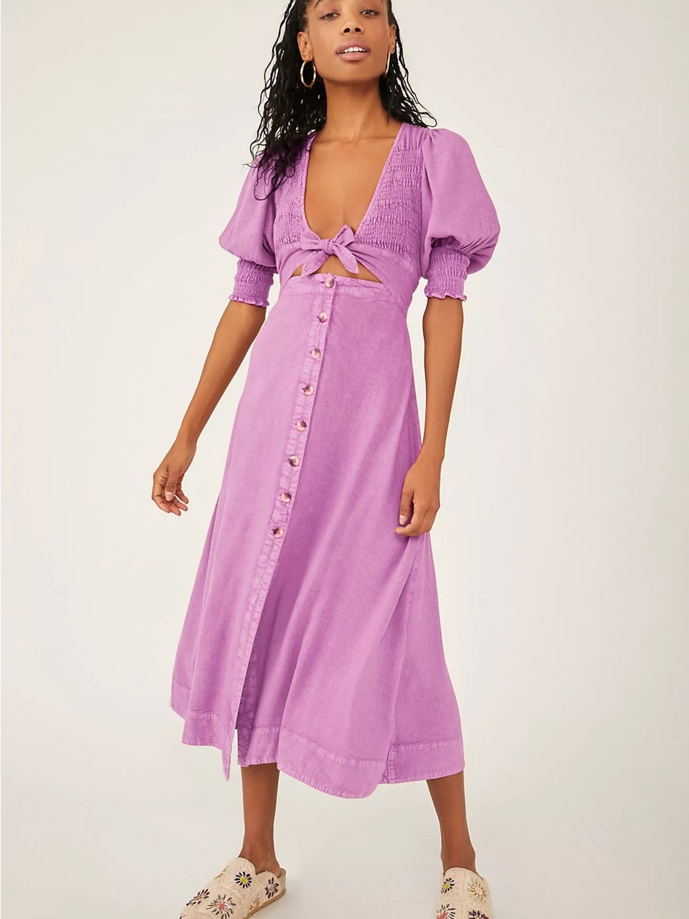 Free PeopleString Of Hearts Maxi Dress Sz. L